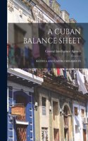 Cuban Balance Sheet; Batista and Castro Regimes in