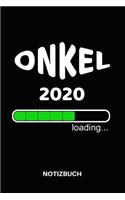 Onkel 2020 loading... Notizbuch