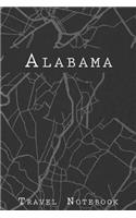 Alabama Travel Notebook: 6x9 Travel Journal or Diary with prompts, Checklists and Bucketlists perfect gift for your Trip to Alabama for every Traveler on a USA America Roadt