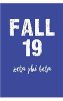 Fall 19 Zeta Phi Beta: Zeta Phi Beta for sorority sister, future soror, friend, or family; ZPHI Sorority Paraphernalia for women; sorority gifts