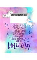 Composition Notebook