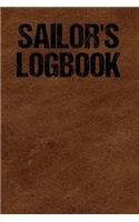 Sailor's Logook: or Notebook for Sailor's, Boaters and Captains, 120 Dot Grid Pages, Dimensions: 6" x 9"