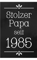 Stolzer Papa 1985