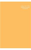 Circle the Date Notebook: Journal with Ruled Pages for Work or School Buttery Yellow