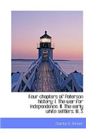 Four Chapters of Paterson History