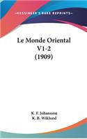 Le Monde Oriental V1-2 (1909)