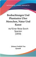 Beobachtungen Und Phantasien Uber Menschen, Natur Und Kunst