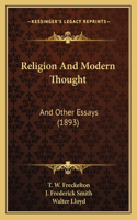 Religion And Modern Thought