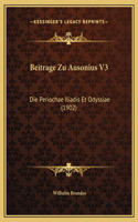 Beitrage Zu Ausonius V3