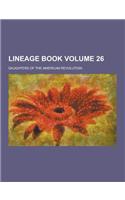 Lineage Book Volume 26: (English)