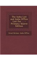 The India List and India Office List for ...