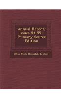 Annual Report, Issues 54-55