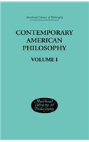 Contemporary American Philosophy
