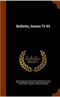 Bulletin, Issues 71-93