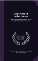 The Critics Of Herbartianism