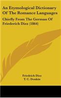 Etymological Dictionary Of The Romance Languages