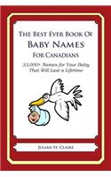 The Best Ever Book of Baby Names for Canadians