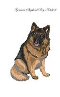 German Shepherd Dog Notebook Record Journal, Diary, Special Memories, to Do List, Academic Notepad, and Much More