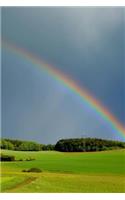 Rainbow Over a Kansas Meadow Journal: Take Notes, Write Down Memories in this 150 Page Lined Journal