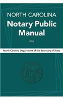 North Carolina Notary Public Manual, 2016