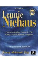Jamey Aebersold Jazz -- Lennie Niehaus, Vol 92: Fourteen Original Songs by the Emmy Award-Winning Composer, Book & CD