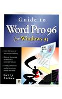 Guide to WordPro 96 for Windows 95
