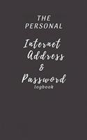 The personal Internet Address & Password Journal