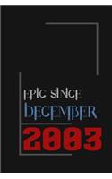 Epic since December 2003, Gift idea
