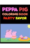 Peppa Pig Coloring Book Party Favor