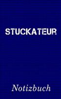 Stuckateur Notizbuch
