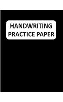 Handwriting Practice Paper