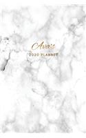 Ava's 2020 Planner: Weekly + Monthly View - Marble + Gold Personalized - 6x9 in - 2020 Calendar Organizer with Bonus Dotted Grid Pages + Inspirational Quotes + To-Do Li(3 Personalized Planners)