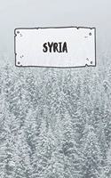 Syria: Ruled Travel Diary Notebook or Journey Journal - Lined Trip Pocketbook for Men and Women with Lines