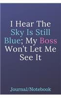 I Hear The Sky Is Still Blue; My Boss Won't Let Me See It