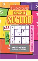 Sudoku Small Suguru - 200 Hard to Master Puzzles 5x5 (Volume 28)