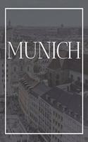 Munich: A decorative book for coffee tables, end tables, bookshelves and interior design styling - Stack Germany city books to add decor to any room. Faded 