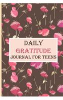 Daily Gratitude Journal For Teens
