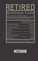 retired nutritional facts