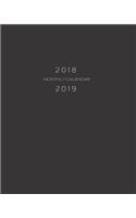 2018 2019 Monthly Calendar