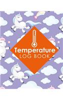 Temperature Log Book: Freezer Temperature Log, Temperature Data Logger Recorder, Pharmacy Refrigerator Temperature Log, Temperature Recording Form For Refrigerator, Cute 