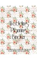 Wedding Planning Binder: Wedding Planner and Organizer / Wedding Planner Book / Wedding Planner Binder / Wedding Planning and Organizer 2018 / Wedding Planning and Organizer