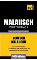 Malaiischer Wortschatz für das Selbststudium - 5000 Wörter