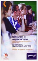 FIA FAU Foundations in Audit (International and UK) - Exam K