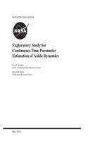 Exploratory Study for Continuous-Time Parameter Estimation of Ankle Dynamics