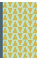 Journal: Stylish 6 X 9 110 Page Dot Grid Notebook in Mint Green for Artists and Creatives