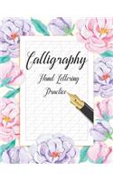 Calligraphy Hand Lettering Practice: Creative Lettering Lined Guide Blank Page Workbook Calligraphy Alphabet Beginners Artist(3 Calligraphy Writing Paper)