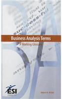 Business Analysis Terms