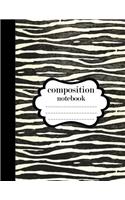 Composition Notebook: Design No.87 Style: (School Notebooks) Composition Notebook