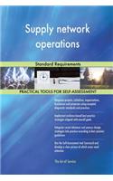 Supply network operations: Standard Requirements