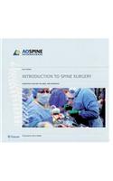 Introduction to Spine Surgery